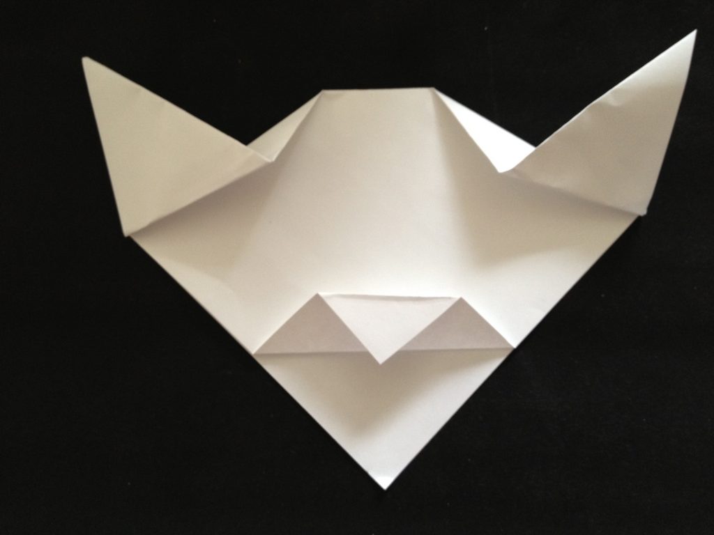 Origami Dog.Cat Head