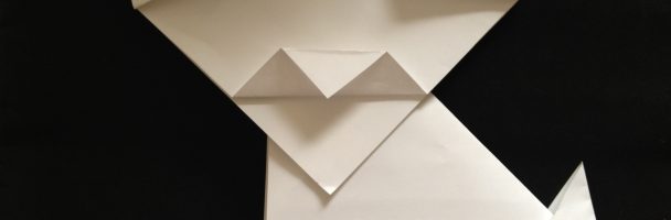 Directions to Fold an Origami Dog or Cat