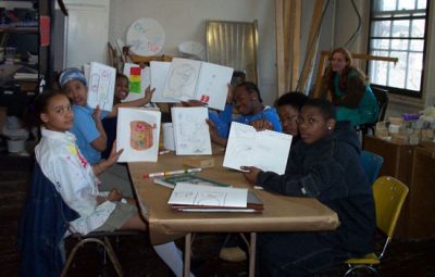 North Philly youth process and express their feelings through drawing and acting
