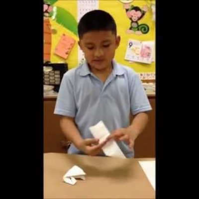Cohox Rec. Center Student  Teaching Origami