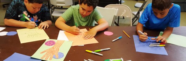Fishtown Rec Center – Using Henna Designs and Watercolor to Learn About India