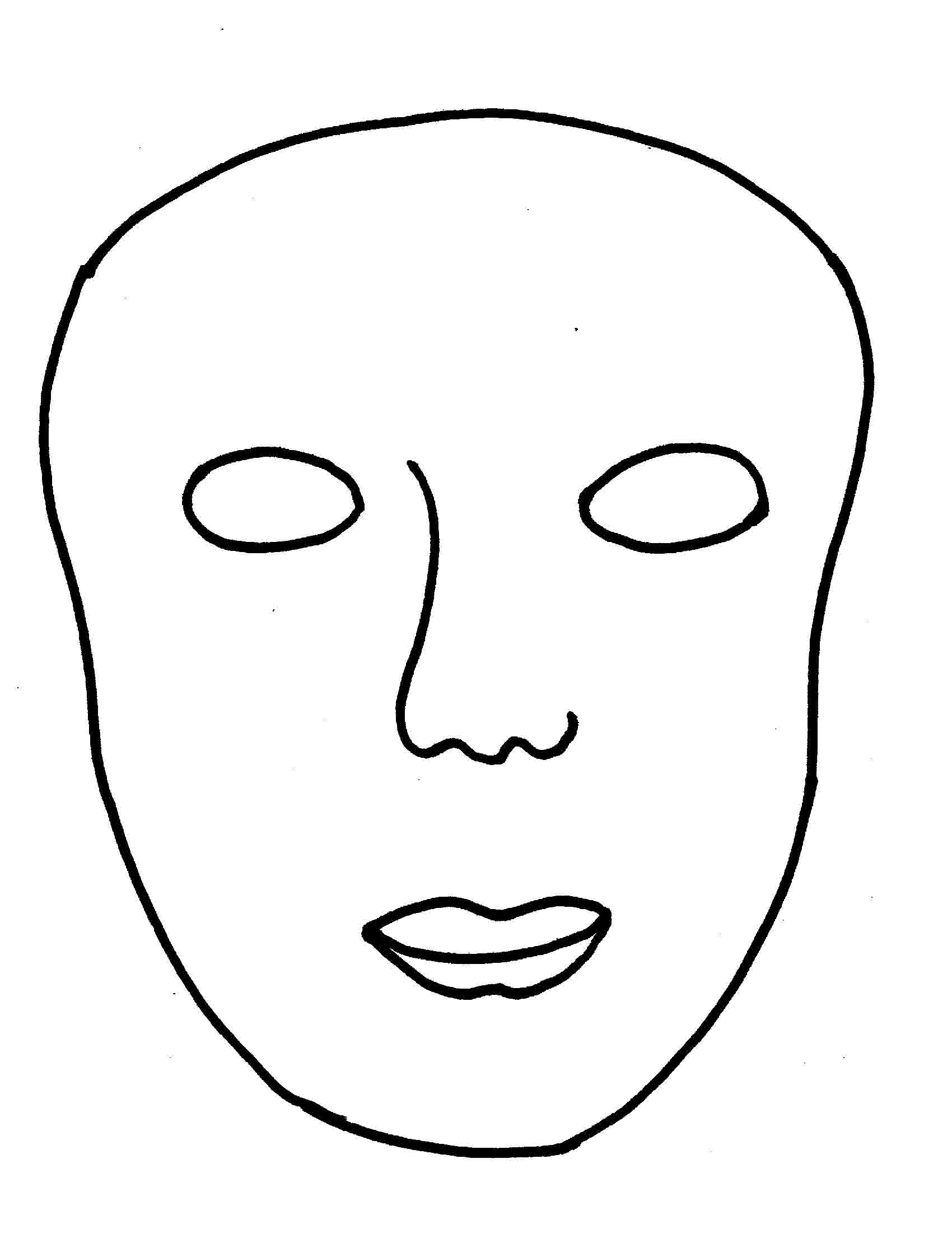 Masks Made Simple with Free Template Art Sphere Inc.