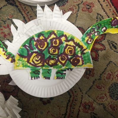 Dinosaur Paper Plate Lesson Plan