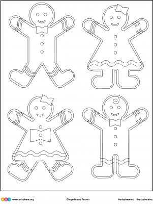 Gingerbread Person Handout