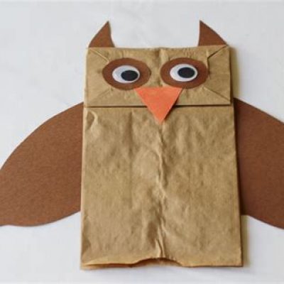 Free Lesson Plan: Paper Bag Owls