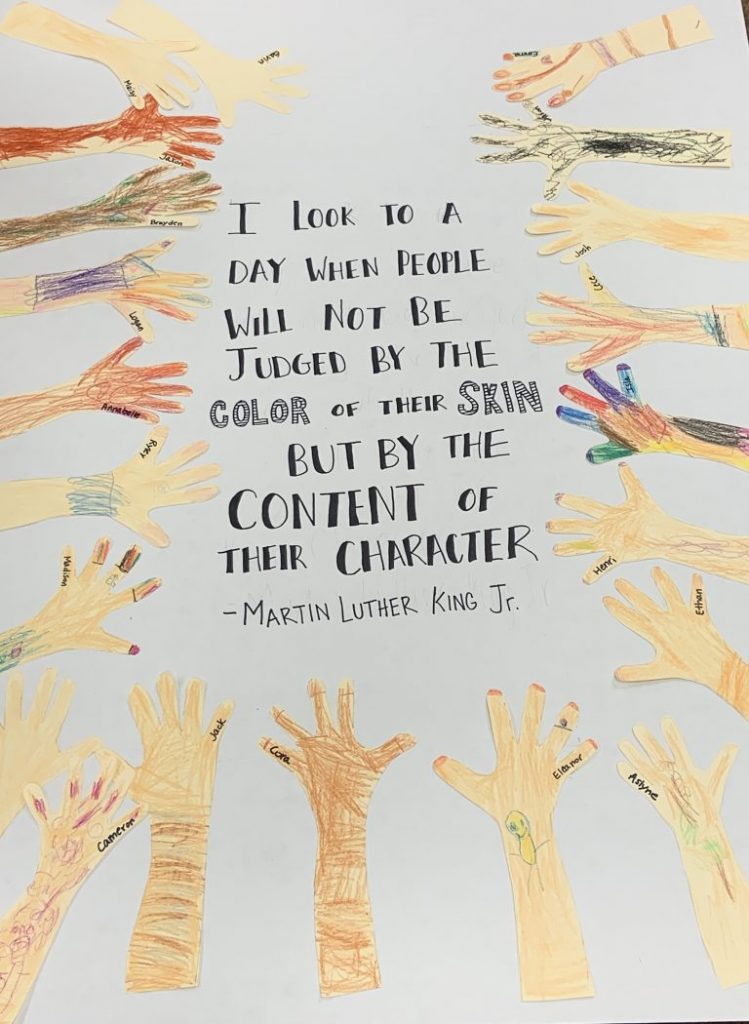 Lesson Plan for MLK Classroom Project