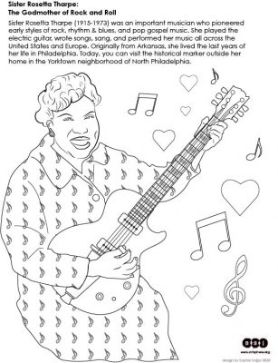 Sister Rosetta Tharpe handout | Art Sphere, Inc.