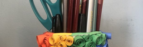 Create Your Own Quilled Pencil Cup