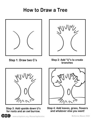 How to Draw a Tree Handout