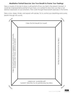 meditative frame handout