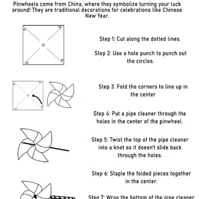Create a Pinwheel Art Lesson