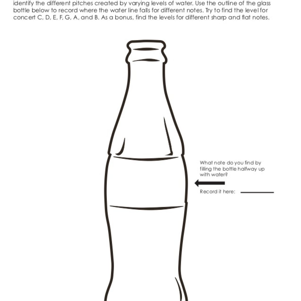 Musical Bottles Handout