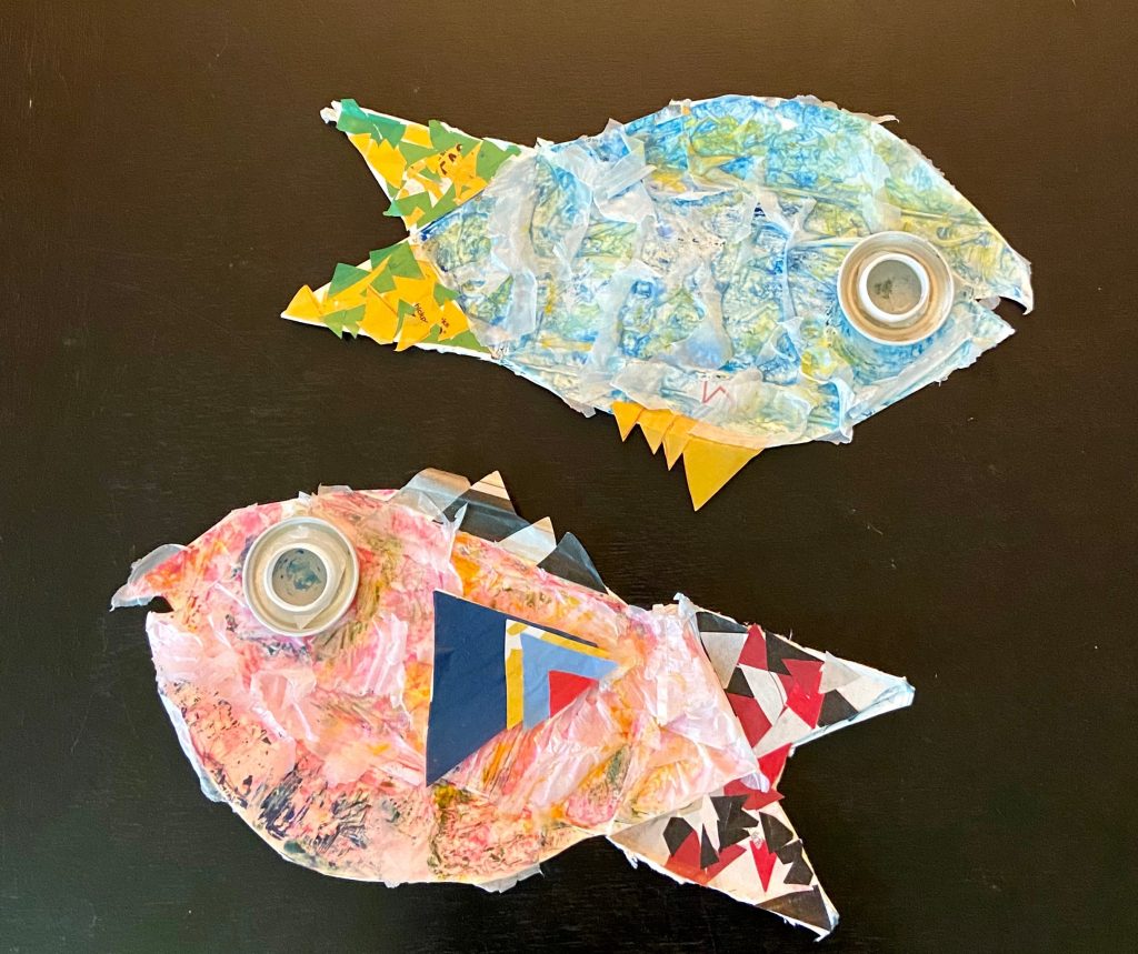 Create Fish Art With Recycled Materials Art Sphere Inc