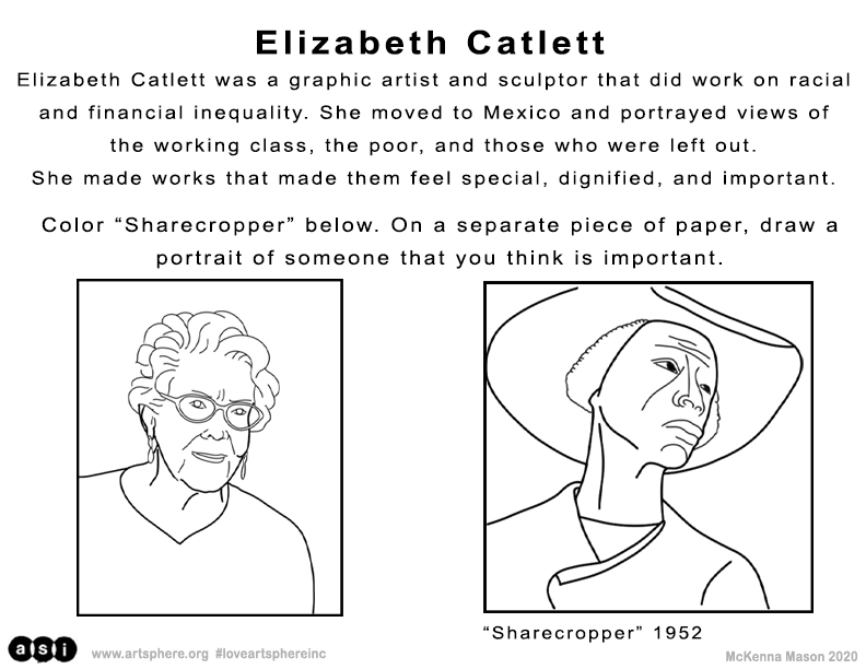 Elizabeth Catlett: A Famous Graphic Artist | Art Sphere Inc.