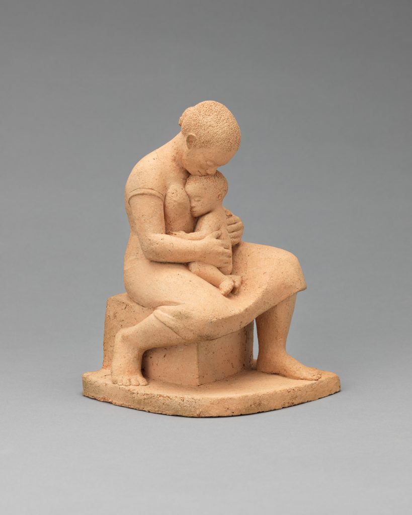 Elizabeth Catlett, Mother and Child, 1956