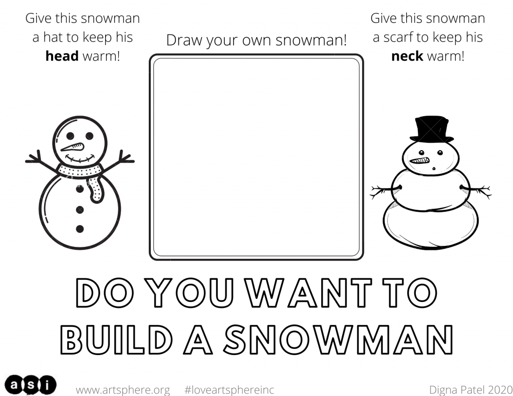 Do you want to build a snowman? Handout