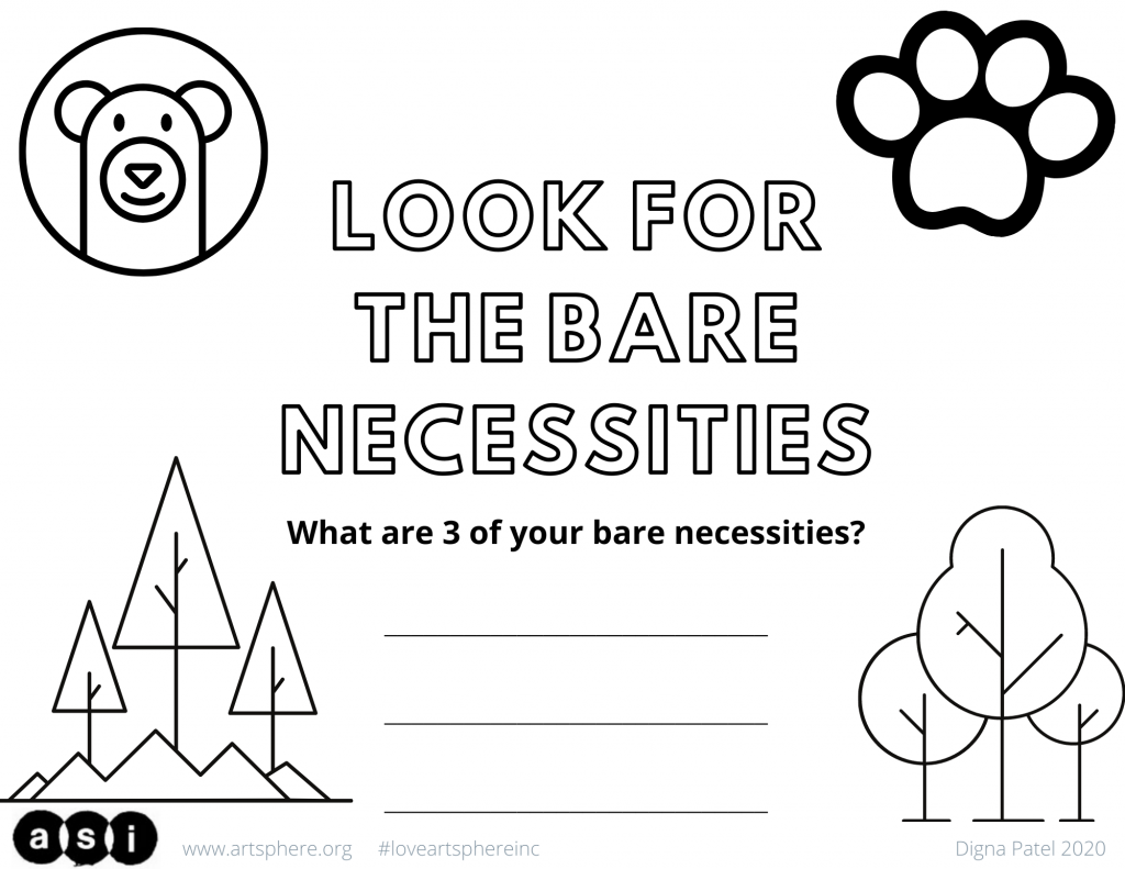 Bare Necessities - Sing Along Handout