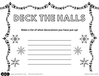 Deck the Halls Handout