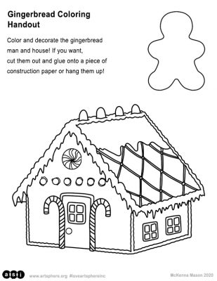 National Gingerbread House Day Handout