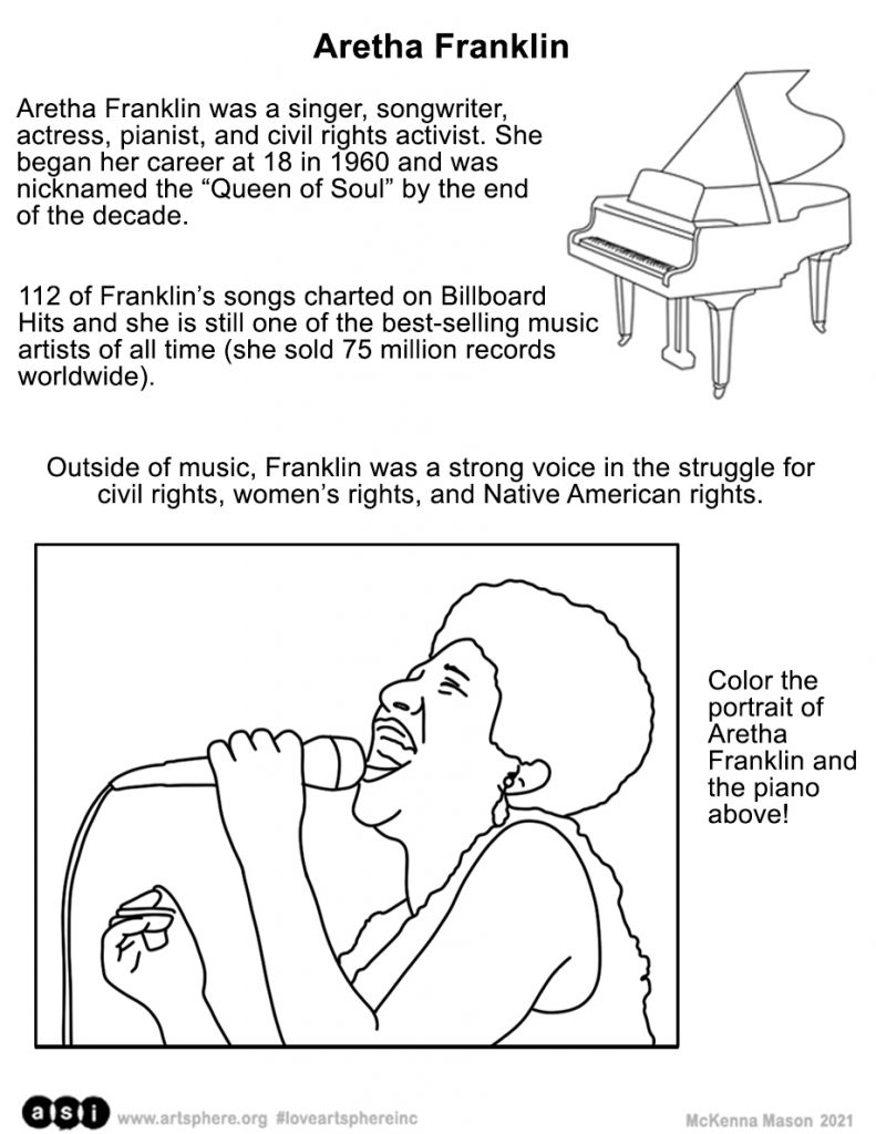 Aretha Franklin Handout