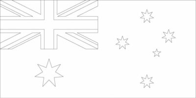 Download and Color the Flag