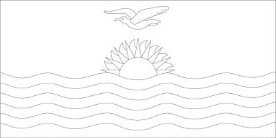 Download and Color the Flag