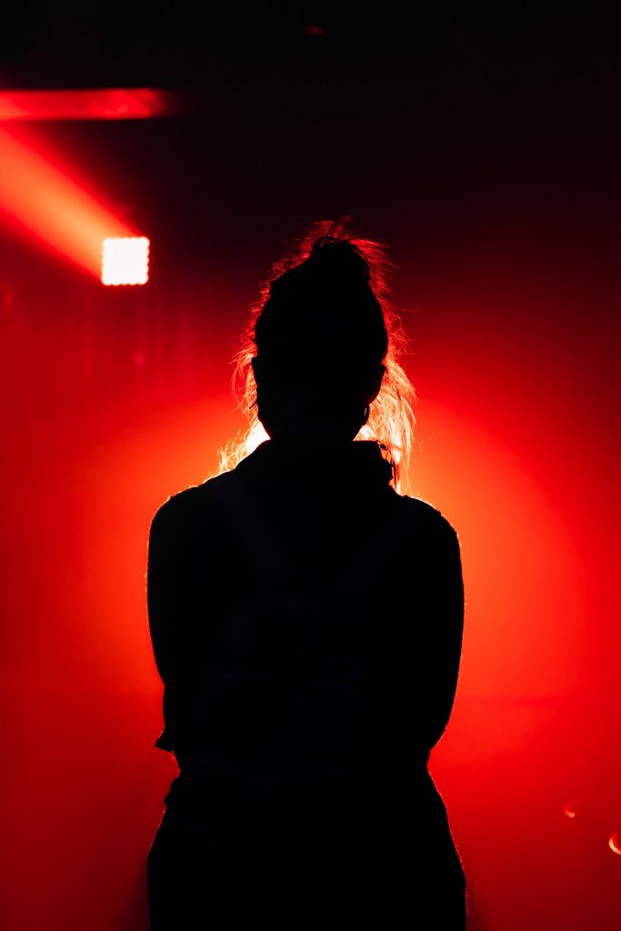 Silhouette of a person