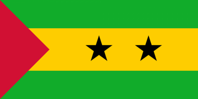 São Tomé and Príncipe Flag