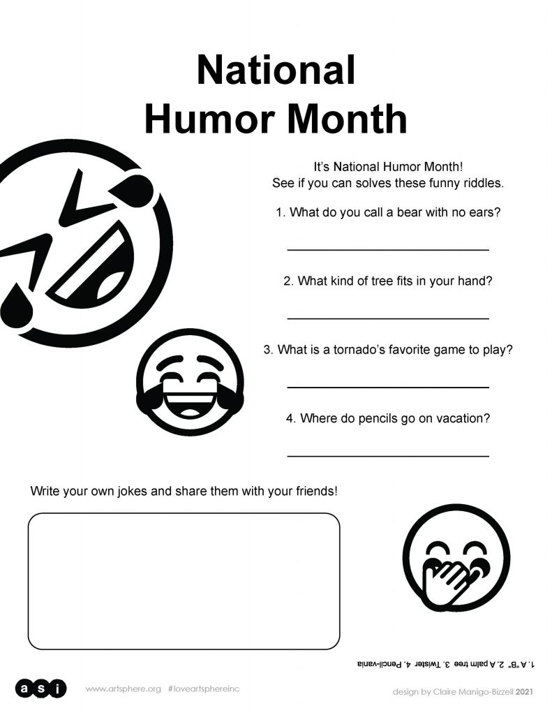 National Humor Month | Art Sphere Inc.