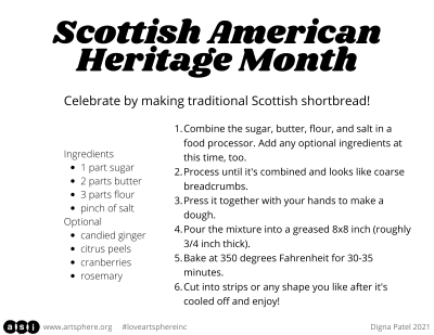 Scottish American Heritage Month