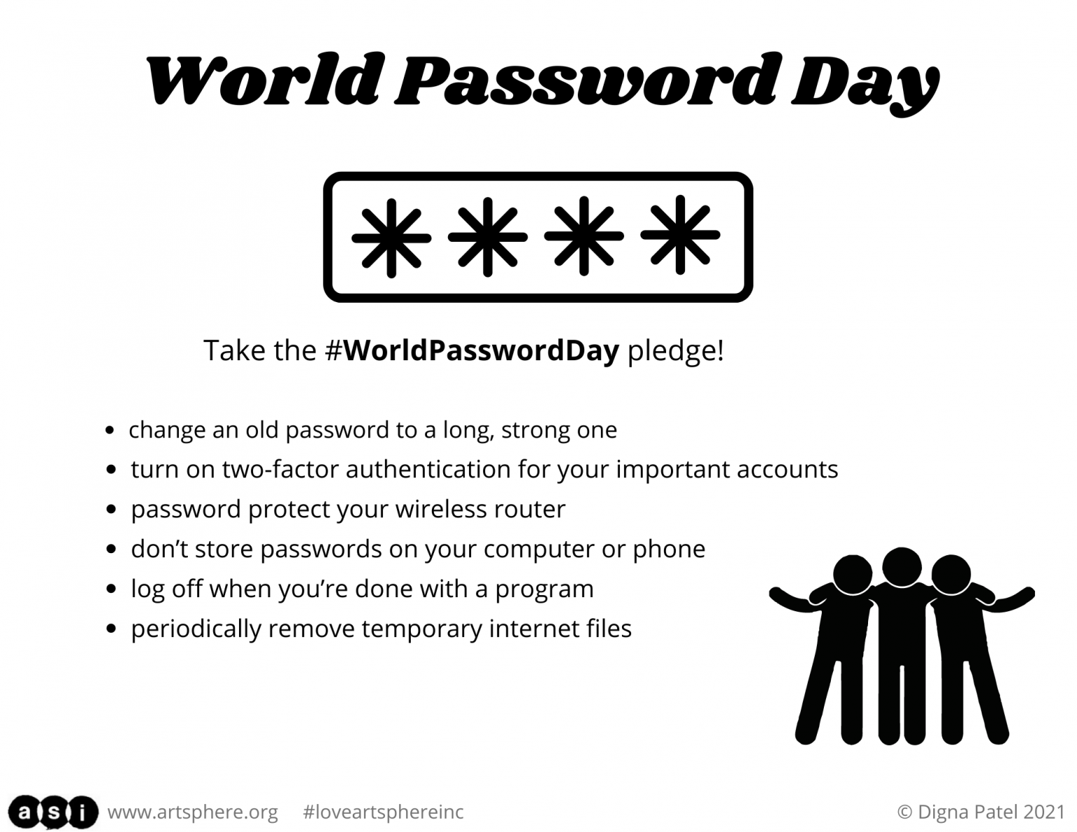 World Password Day Art Sphere Inc.