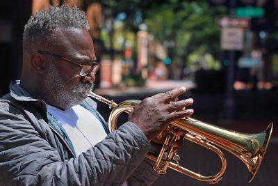 Flugelhorn being played