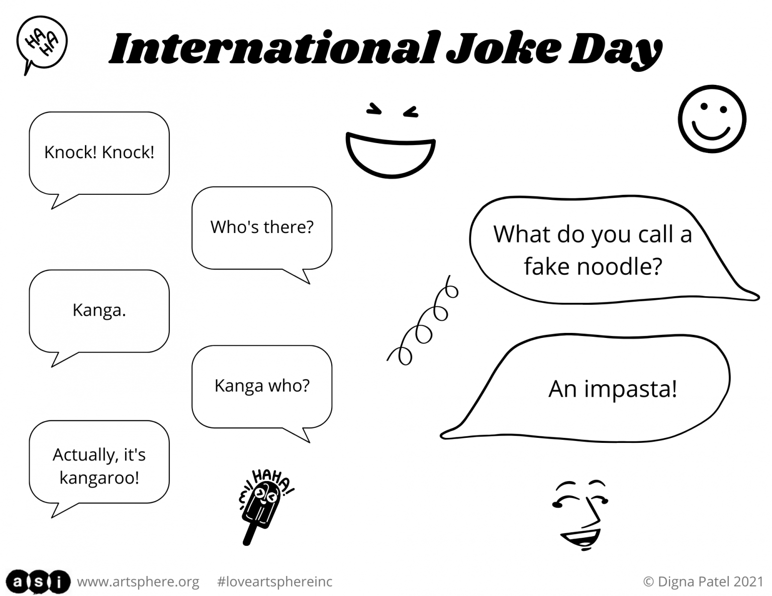 International Joke Day Art Sphere, Inc.