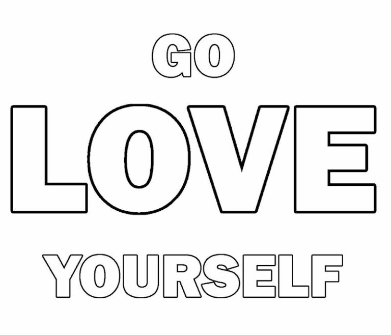 Go Love Yourself Handout | Art Sphere Inc.