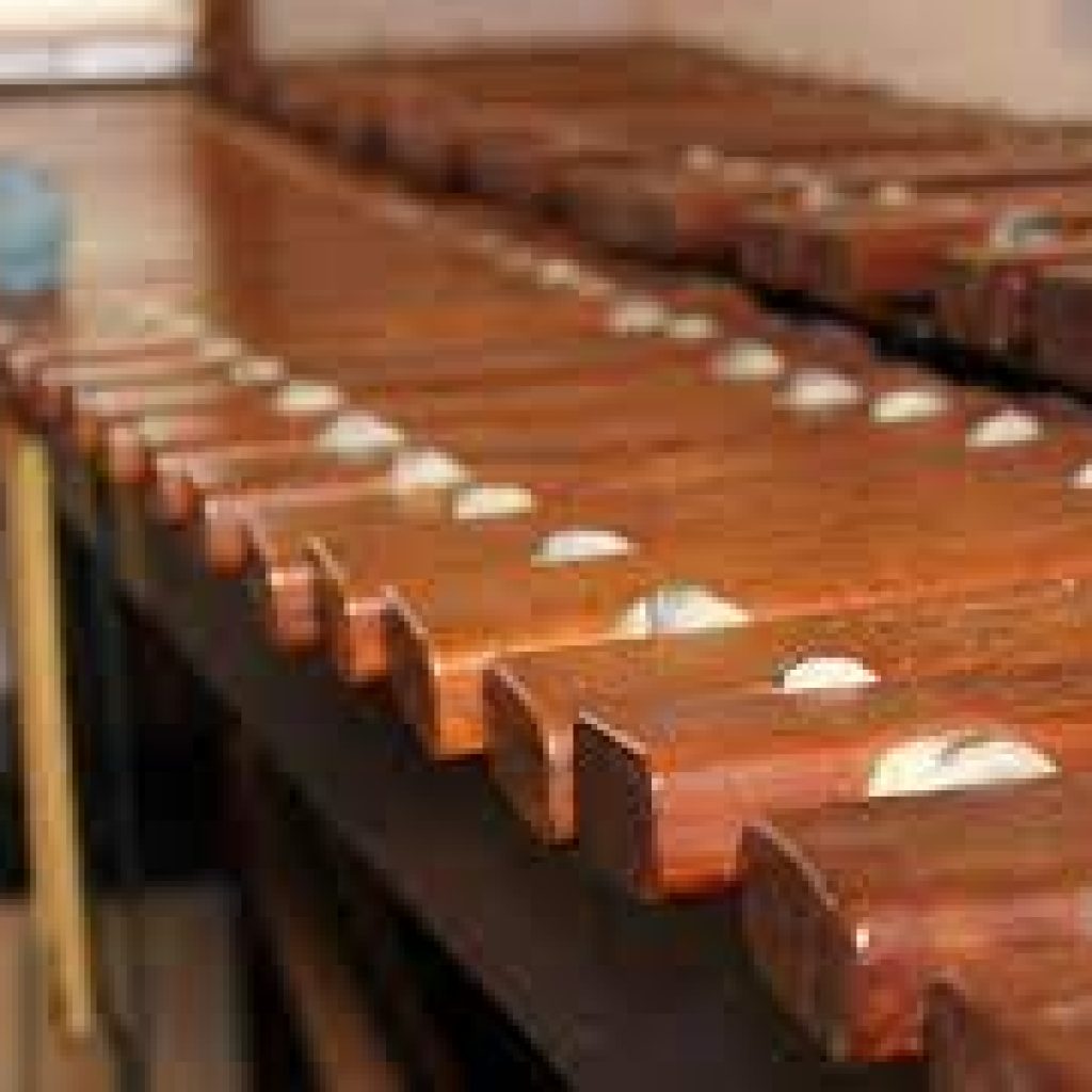 Brown Wooden Xylophone