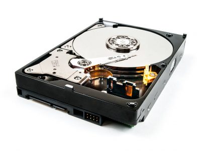 Picture of hard drive