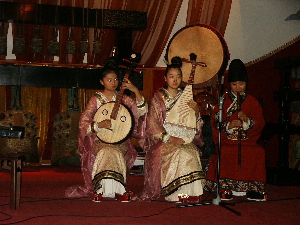 Traditional Musical Instrument Concert: Zhongruan, Pipa, & Xiao by Gary Todd, CC0 1.0, via Flickr