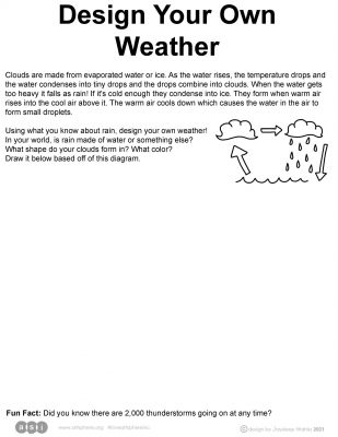 Design Your Own Weather Handout