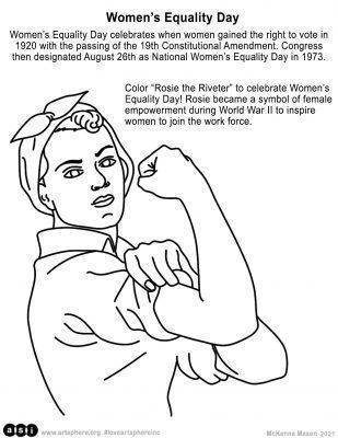 National Women’s Equality Day Handout