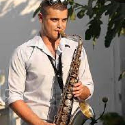 Saxophone being played