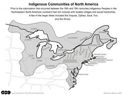 Indigenous Communities Coloring Handout