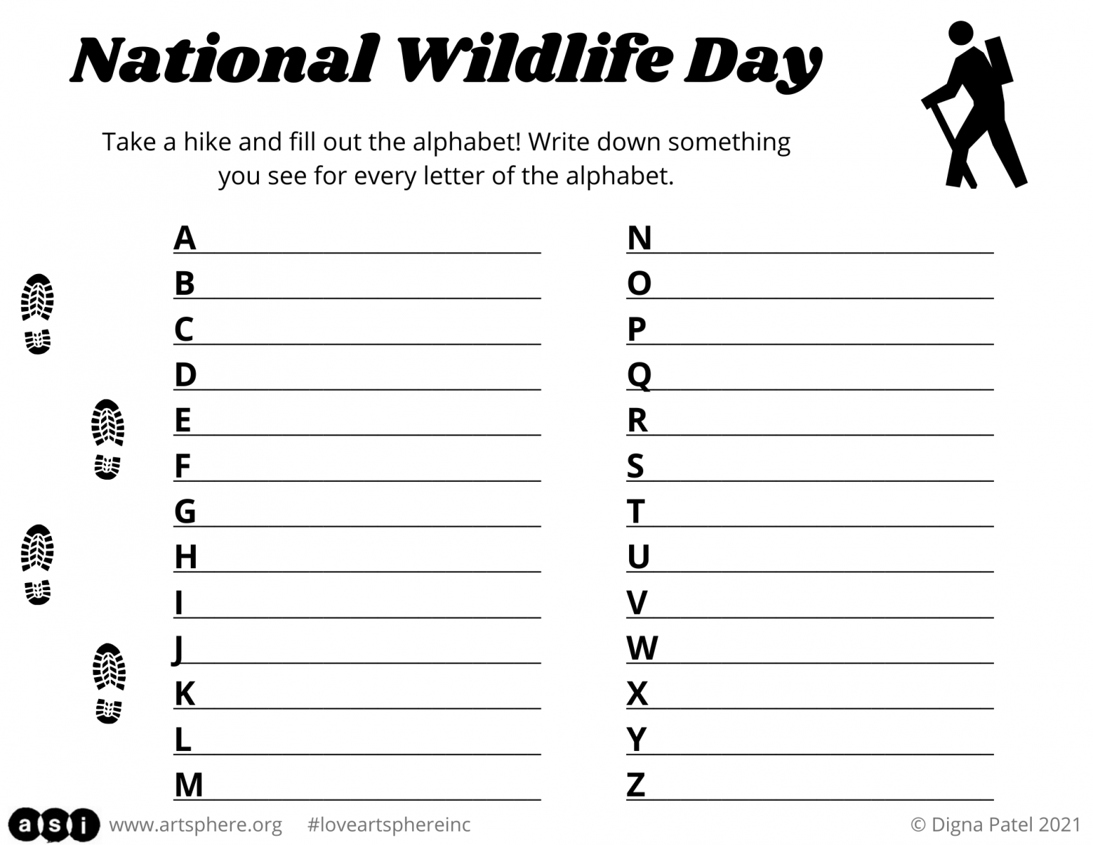 National Wildlife Day Art Sphere Inc.