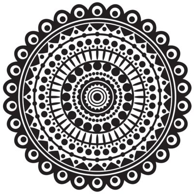 Mandala Geometric Symbol