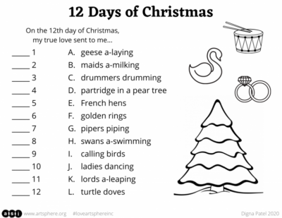 12 Days of Christmas