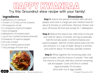 Kwanzaa Groundnut Stew Recipe