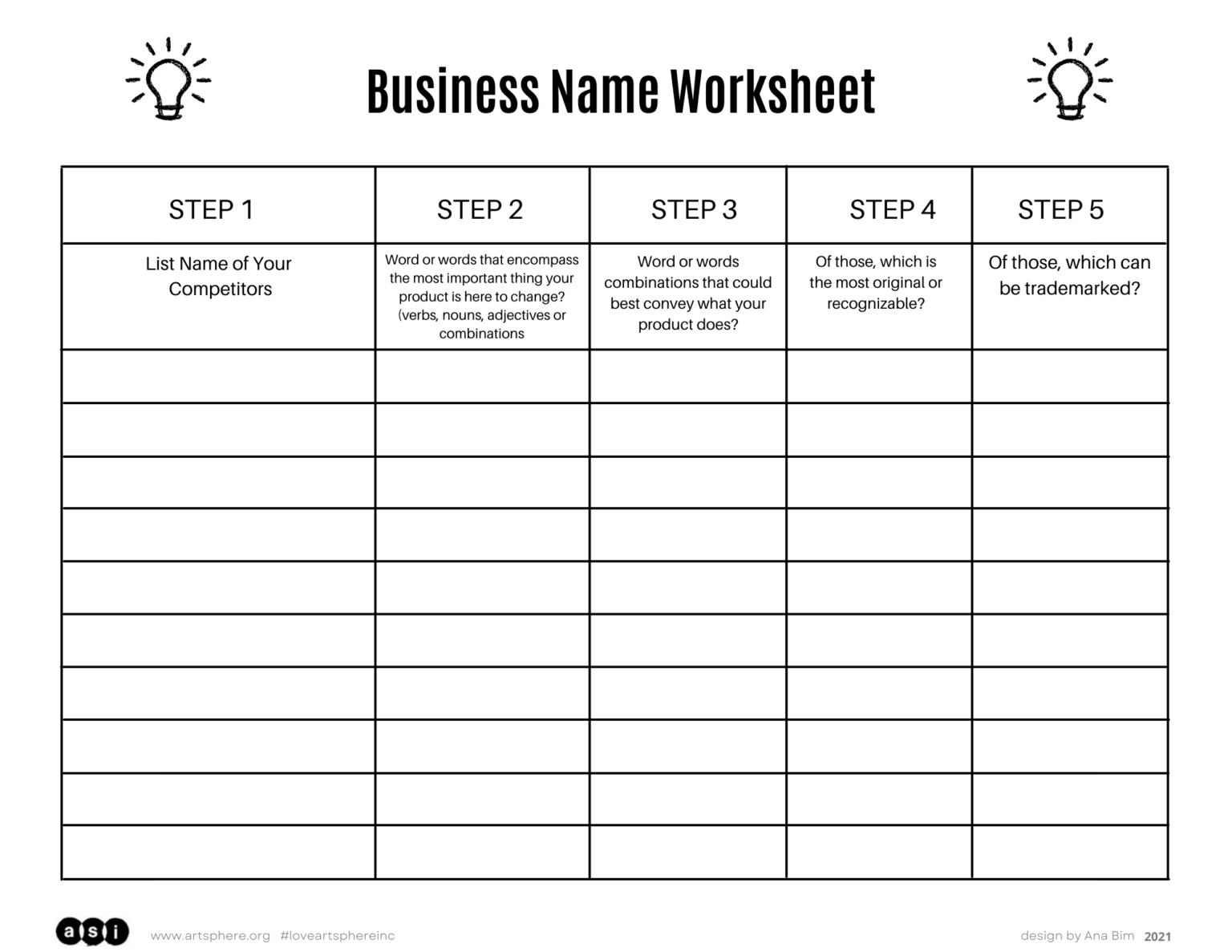 business-name-worksheet-art-sphere-inc