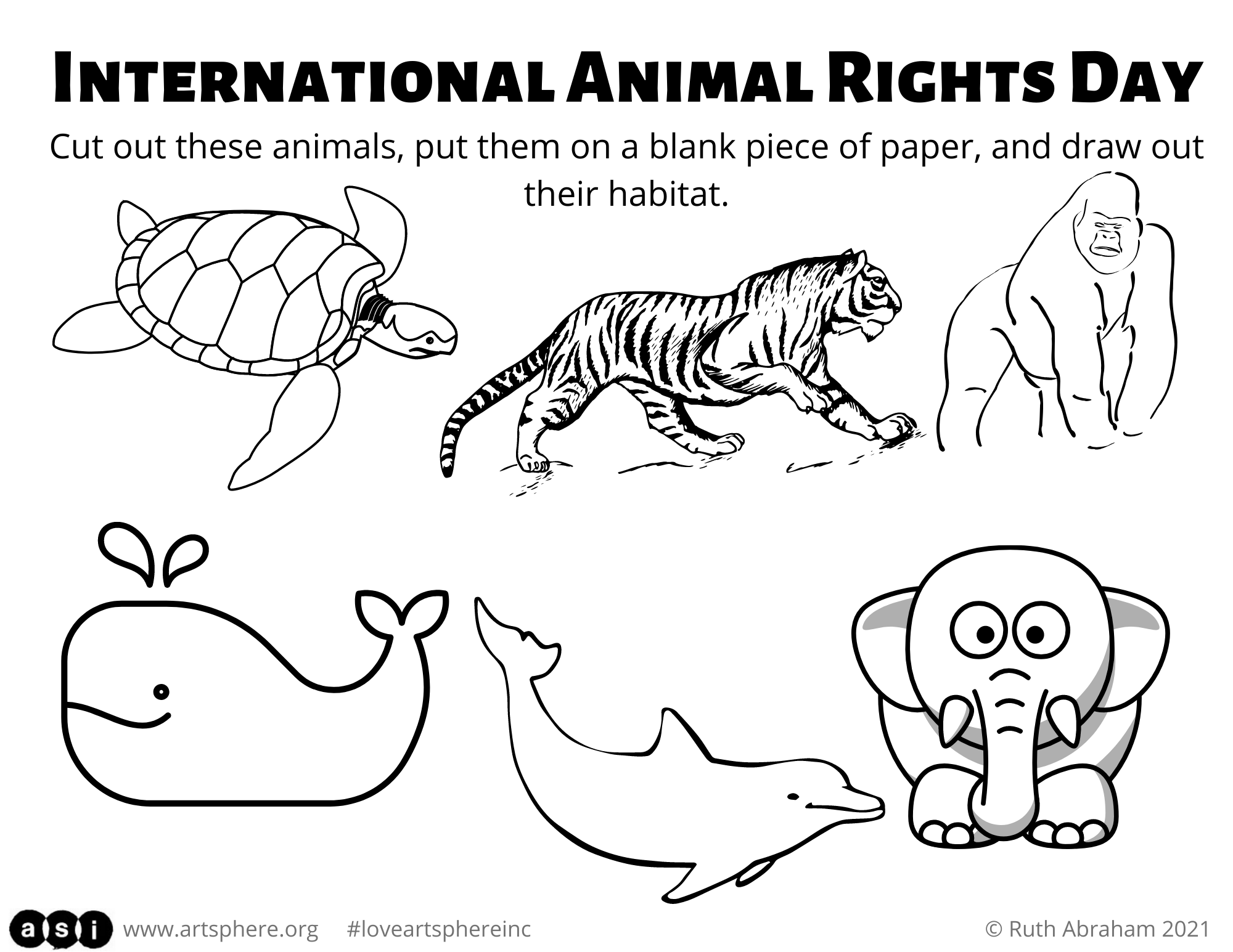 International Animal Rights Day | Art Sphere Inc.