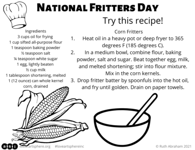 National Fritters Day