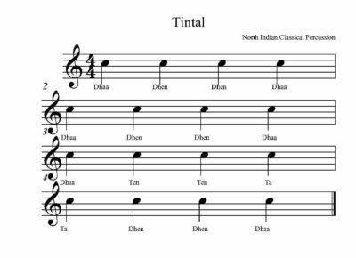 North Indian Percussion: Tintal