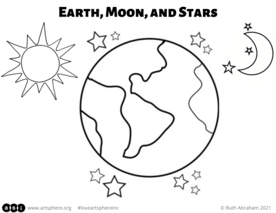 Earth, Moon, and Stars
